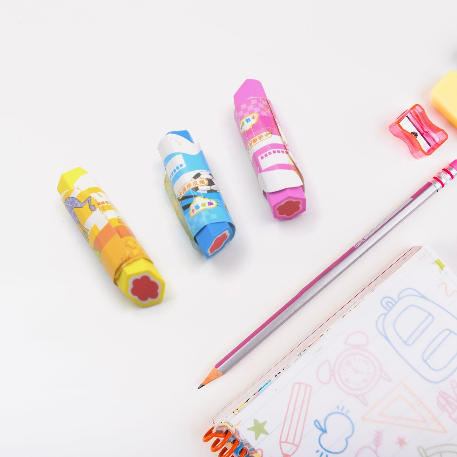 4115 Lipstick Style Rubber Eraser for Return Gift, Lipstick Shape Non-Toxic Eraser for Kids, 3D Stationary for Birthday Return Gift (3 Pc Set) 4115 Lipstick Style Rubber Eraser for Return Gift, Lipstick Shape Non-Toxic Eraser for Kids, 3D Stationary for Birthday Return Gift (3 Pc Set)